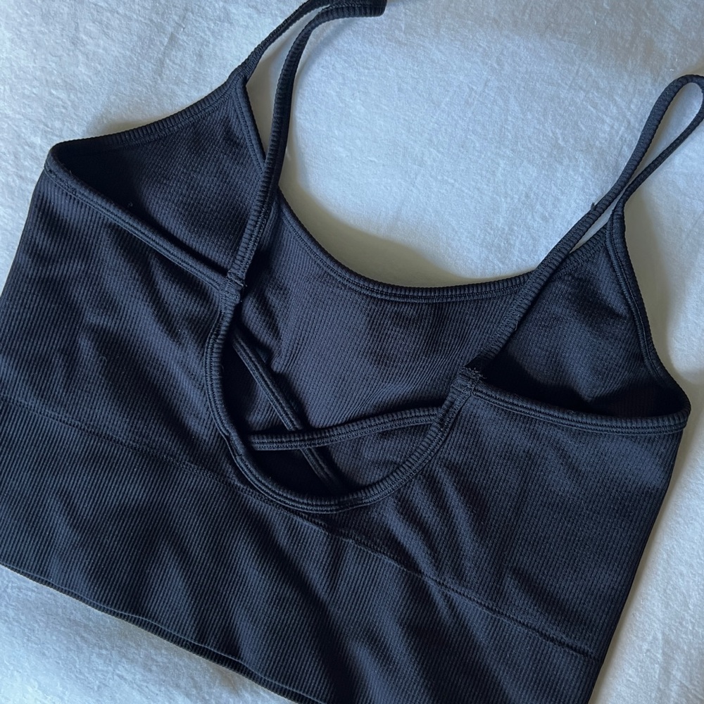 Athleta Aurora Seamless Cami Top | Size Small | Black